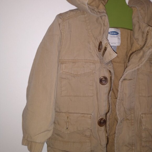Old Navy Tan Jacket 2T - Picture 3 of 7